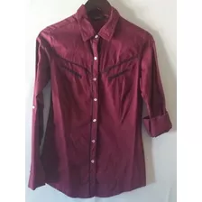 Camisa Spy Talle S 100% Algodón Leer, Cataleya 