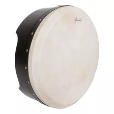 Roosebeck - Ply Tunable Bodhran, Negro, 16 Pulgadas