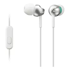 Sony Audifonos Alambricos In Ear ::.. Mdr Ex110ap Blanc Color Blanco