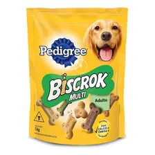 Petisco Pedigree Biscrok Multi Para Cães Adultos 1kg