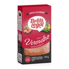 Arroz Vermelho Gourmet Broto Legal 500gr