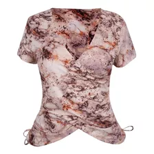 969-91 Blusa Dama Mujer Multicolor