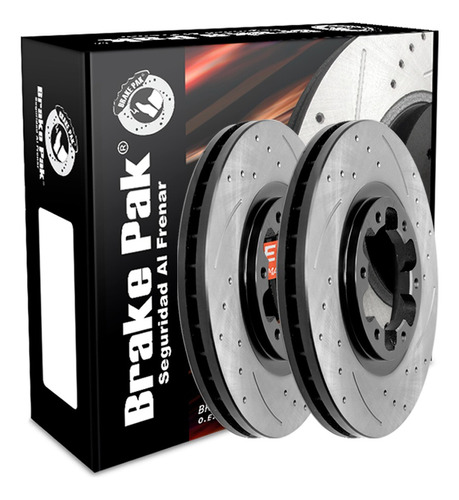 Foto de Discos De Freno Marca Brake Pak Para Nissan Frontier 4x4