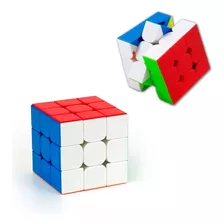 Cubo Mágico Tradicional Interativo 3x3cm Veloz E Preciso