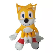 Boneco Tails Raposa De Pelúcia Turma Do Sonic Frete Grátis