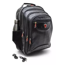 Mochila Reforçada Bolsa Viagem Porta Notebook Saída Usb