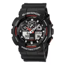 Casio G-shock - Reloj De Pulsera Para Hombre Negro-rojo-azul