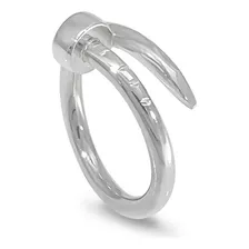 Anillo Clavo Plata Joyas Finas Exclusivo