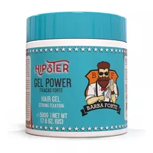 Barba Forte Hipster Gel Power 500g + Brinde