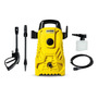Lavadora De Alta Pressão Kärcher Compacta 1500 Psi/libras 1400w 300l/h Com Aplicador De Detergente E Lança Regulável 220v Amarelo/preto 50/60hz