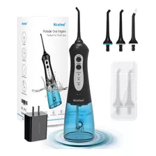 Cordless Water Flosser Teeth Cleaner, Nicefeel 300ml Portabl