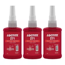 03 Tb. Loctite 271 50gr Henkel - C/ Nota Fiscal