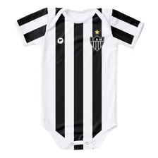 Body De Bebê Do Atlético Mineiro Com Proteção Uv Oficial