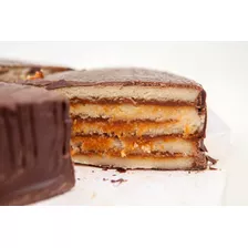 Torta 15p Mazapán De Almendra Manjar Y Chocolate Belga 