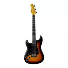 Guitarra Stratocaster P/ Canhoto Phx Premium Hss St-h Alv 