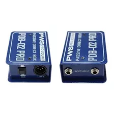 Direct Box Pws Pdb02 Guitarra Contra Baixo Tipo Imp2 Dbx