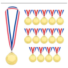 15 Medallas Deportiva Metálica C/cinta 6,5cm Forcecl