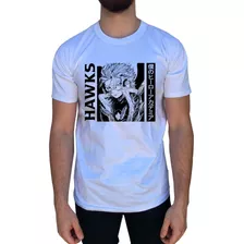 Remera De Algodón 100% - Manga - Anime Bnha Hawks