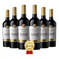 Pack 6x Vinos Tarapacá Reserva - Mix Cepas Tintas - 750ml