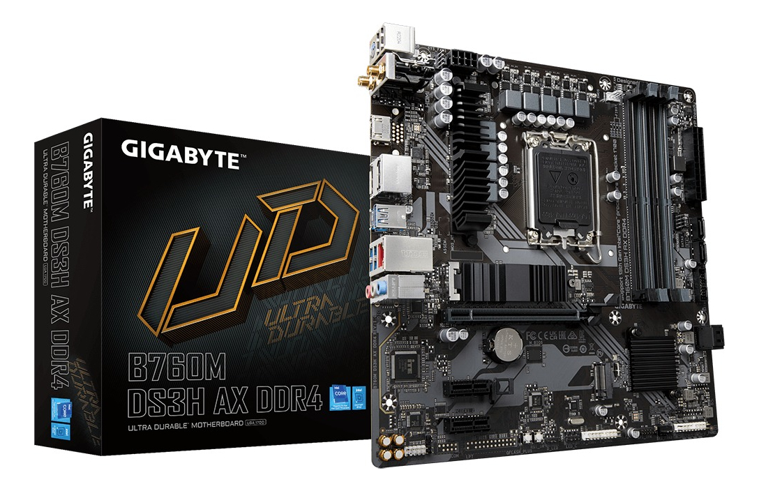 GIGABYTE B760M DS3H AX DDR4