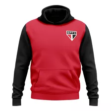 Moletom São Paulo Favorite Masculino - Vermelho