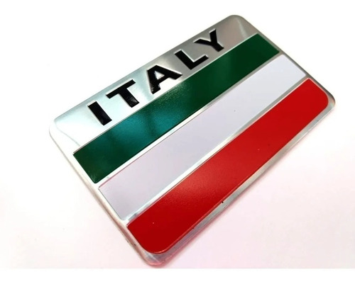 Emblema Bandera Italia Fiat Ferrari Massertti Abarth Foto 2
