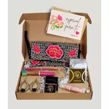 Regalo Mujer Kit Maquillaje Terramar Bolsa Clutch Gifts Amor