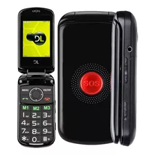 Celular Para Idoso Dl Yc130 32mb Botao Sos Radio Fm Lanterna