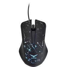 Naceb Tecnología Teclado De Computadora Y Mouse Na-633 Kit Gamer Con Puerto Usb Cable 1,5 M Color Negro Con Decoración E Iluminación Led 5v