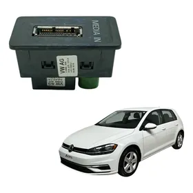 Tomada Conector Media In Vw Golf Tsi Ac 2015 16 Usado