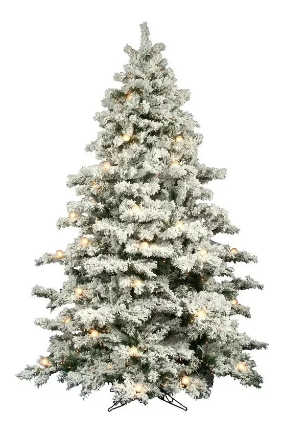 Alandis 144'' Lighted Artificial Christmas Snow Tree