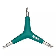 Chave Tipo Y 70t2 Torx T25/t30/t40 Verde Icetoolz