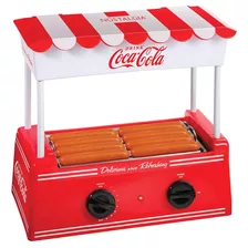 Nostalgia Coca-cola Hot Dog Roller Tiene Capacidad Para 8 Pe