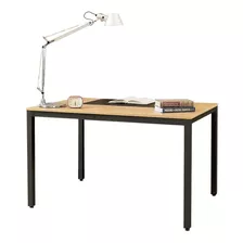 Escritorio Mesa Industrial Madera Hierro 120x60 Envio Gratis