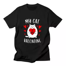 Polera Mi Gato Es Mi San Valentin