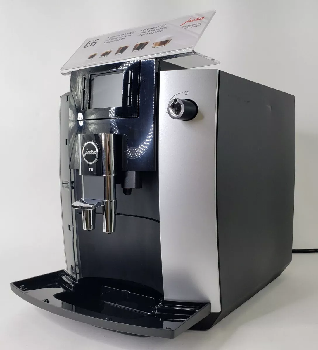 Jura E6 Platinum 15070 Automatic 15 Bar Espresso Machine