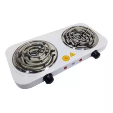 Fogareiro Eletrico Cooktop Bak 2 Bocas 2000w 110v Branco 127v