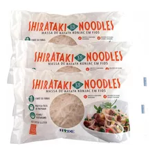 3x Macarrão Shirataki Konjac Em Fios 350g - Hyde