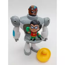 Cyborg Y Robin. Dance Time. Teen Titans Go. Cartoon Network 