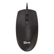 Mouse Alambrico Usb Con Cable, Ut-mo830u Negro