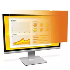 3m Oro Filtro De Privacidad Para El 19 Monitor Estándar (5: