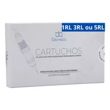 10 Agulhas Encaixe Fácil Dérmia Micropigmentação 1rl 3rl 5rl