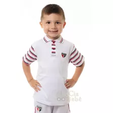 Camisa Polo Infantil São Paulo Fc Oficial