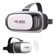 Oculos Vr Realidade Virtual Vr Box 2.0 + Controle Cardboard