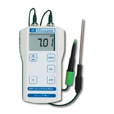 Medidor De Ph Alimentos Milwaukee Mw102 + Ma920 Sonda Ph.