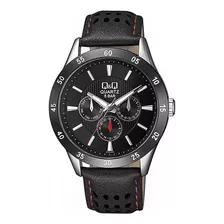 Reloj Para Hombre Q&q Sport Ce02j512y Negro