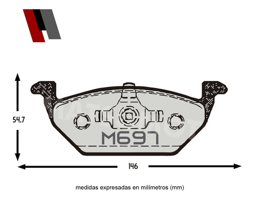 Pastillas De Freno Delantera Audi A-1 Quattro 2011-2013 Foto 3