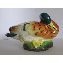 577 - Pato Em Porcelana Artigila Com 24cm De Comprimento, 13