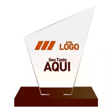 47 Troféus Personalizados Em Acrílico Base 6 Mm