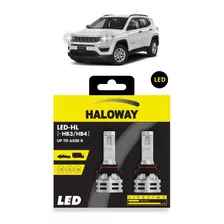 Jeep Compass Ultra Led Haloway Farol Alto Baixo E Milha